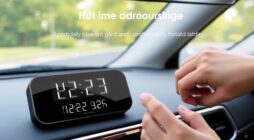 baimoqi car digital clock instructions