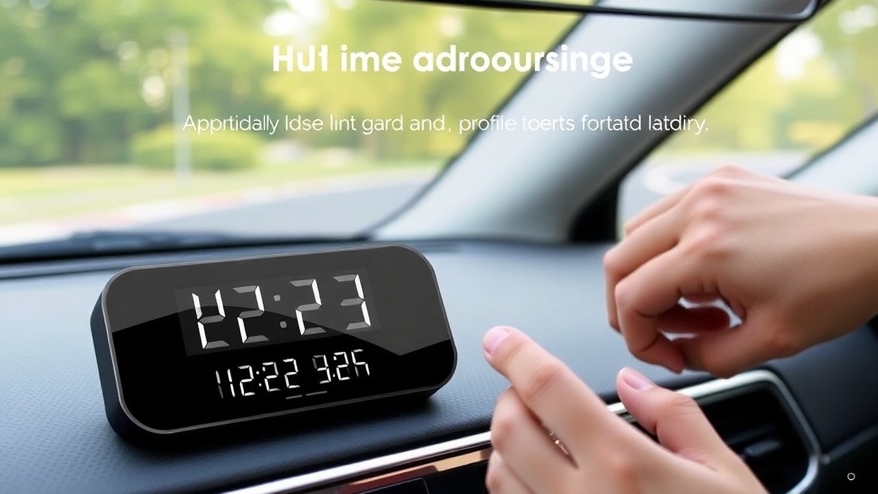 Baimoqi Car Digital Clock Instructions – A Ultimate Guide 