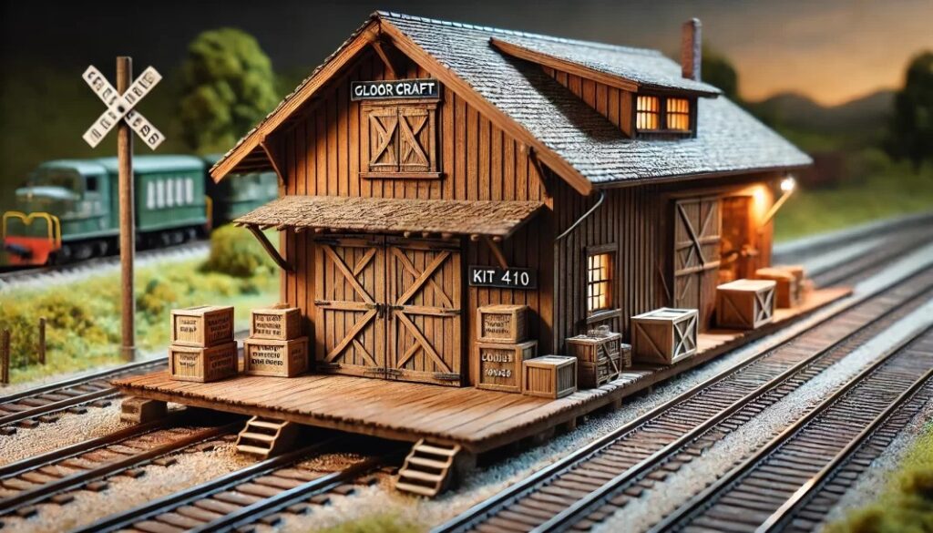 Where to Buy Gloor Craft Models Kit 410 Freight House HO Scale